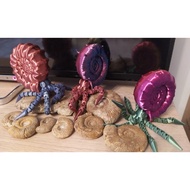 Ammonite screw joint toy model