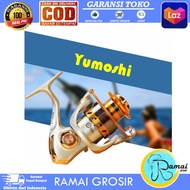 COD RAMAI GROSIR REEL SPOOL METAL YUMOSHI 12 BB EF500 - EF9000