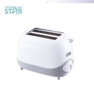 AIEOUNS Winning Star Winningเบเกอรี่สองด้าน4ชิ้นอาหารเช้าเครื่องปิ้งขนมปังสแตนเลสคนขับ