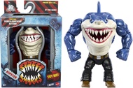 Mattel Street Sharks Ripster Action Figure Toy, 90s TV Half-Man Half-Shark Hero, 6-Inch Articulated 