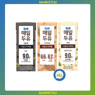 [MAEIL] Soy Milk Protein 190ml 3 Flavors Original, Zero Sugar, Black Bean/Korean Soymilk