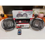 BLUETOOTH MP3 USB PLAYER & SPEAKER 6.5" 220W