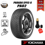 🔥ส่งฟรี🔥ยางรถยนต์ YOKOHAMA รุ่น PARADA SPEC-X PA02 รวมยางรถยนต์ขอบ 2022 ยางใหม่ปี 2025🔥(Made in Japa