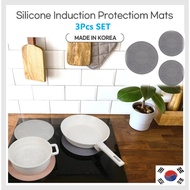 [MADE IN KOREA] Induction mat 3pcs SET Induction protector Induction protection mat Cooker Cleaning 