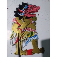 Buto babrahan Buto pendek Buto gagal wayang kulit kertas 50 cm