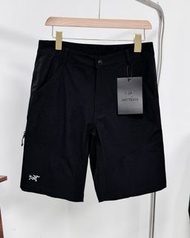 外國預訂 2色選 arcteryx 始祖鳥 刺繡logo 拉鍊口袋 短褲