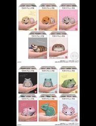 Tenori friends 6 , 盒玩 , 食玩 , 掌上動物 , 掌上朋友 6 , no. 2 , 8 ,  木守宮 , 角蛙 , 牛蛙 , 墨西哥鈍口螈 ,  變色龍 , bandai