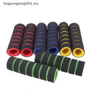 F1MY 2x Bike Racing Bicycle Motorcycle Handle Bar Foam Sponge Grip Cover Nonslip f1my