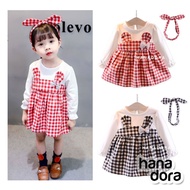 NB Checked Top GC002 - Korean Style Children's Blouse