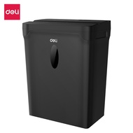 Deli เครื่องทำลายเอกสาร 10 /12/17/20 ลิตร เครื่องย่อยกระดาษ เครื่องทำลายกระดาษ ขนาด A4 5/6/8/10 แผ่น