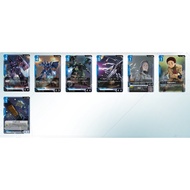 GUNDAM CARD GAME JAPANESE GD03 Steel Requiem BLUE GD03-003 004 005 006 084 101 123