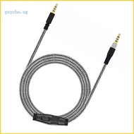 Psy Headphones Music Aux Cable Cord for Cloud Mix G633 G933 Headsets Cable with Volumes Control