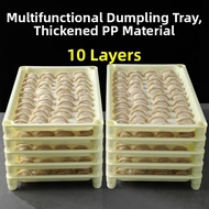 XIYUYANGGUANG | Dumpling Tray PP Rectangular Freezer Storage Tray