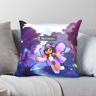 Aphmau Magical Fairy Square Pillowcase Polyester en Veet Pattern Zip Decor Throw Pillow Case Room Cu