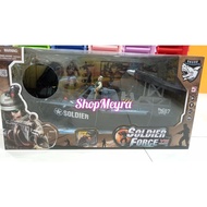 PROMO- SOLDIER FORCE 8 TORNADO BOAT SHARK MAINAN KAPAL TENTARA -FuzkiStore6
