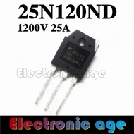 COD-2pcs 25N120ND TO-3P TGA25N120ND TGAN25N120ND 25N120 TO3P 25A/1200V IGBT for Induction Cooker Inv
