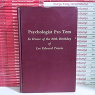 Textbook - Psychological pro tem: In honor of the 80th birthday of Lee Edward Travis