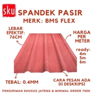 Spandek Trimdeck Pasir Merah Bms Flex Atap Galvalum Gelombang Termurah