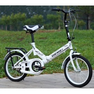 20 Inch Folding Bike Foldable Bicycle Single Speed Ultra Light Portable Folding Bicycle Family Bike Basikal Lipat