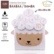 KUBO KIDS Storage Box 35 x 35 x 35 CM Farm Series KUB Baabaa Sheep/