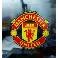 EPL Manchester united static decal for windscreen.