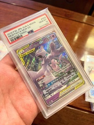 【PSA 10】2019 超夢&夢幻GX ミュウツー&ミュウGX SM11 奇蹟雙子 #029/094 完美品