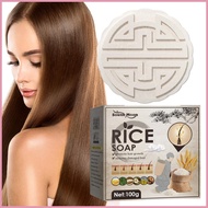 Rice Shampoo Hair Bar Anti Hair Loss Rice Shampoo Bar Anti Hair Loss &amp; Strengthening Safe Rice Shampoo Hair joltsg