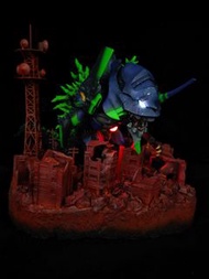 Deforeal白件完成品 初號機G覺醒形態 Godzilla x Evangelion