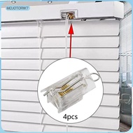 [mojotorw7] 4 Pieces  Blind Cord Locks Cord Locks Blinds Window Shades Clear Roman