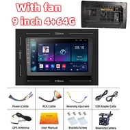 4+64G 7/9/10นิ้ว 2din Android 13 รถวิทยุเครื่องเล่นมัลติมีเดีย Androidรถวิทยุเครื่องเล่นวิดีโอมัลติม