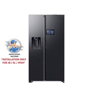 Samsung RS90F65DNFME 641L Side by Side Inverter AI Refrigerator | 9" LCD Ccreen | Water Ice Dispense