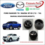 FORD RANGER T6 / MAZDA BT-50 ('12 - '16) MANUAL GEAR KNOB (MODIFY)