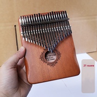 SUNMORNING Kalimba 21 Wooden Keys - Portable Mini Thumb Guitar - Recommendations for Beginners