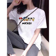 100% Cotton Short Sleeve Oversize Cartoon Tshirt Unisex Plus Size 5XL Woman Tees Loose Men LIVE7