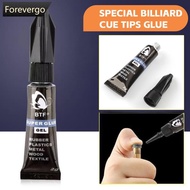 FOREVERGO 2G Professional Billiard Cue Tip Glue Quick-Drying Eco-Friendly Strong Adhesive Precision 