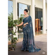 Premium Chiffon Saree Separately Blouse Material