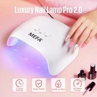 MEFA UV Nail Lamp, 48W UV Light for Gel Nails UV Dryer for Gel Nail Polish Fast Curing LED Nail Lamp