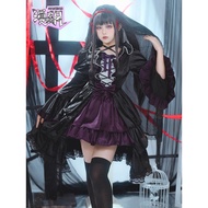 Puella Magi Madoka Magica Cos Akemi Homura Cosplay Anime clothing for women