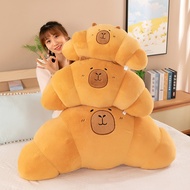 Capybara Croissant Baguette Large Plush Toy Long Pillow
