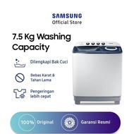 SAMSUNG MESIN CUCI 2 TABUNG 7.5KG - WT75H3210MB