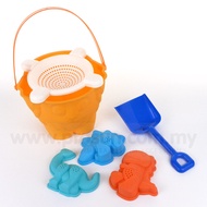 Ombak9 Colorful 6-Piece Dinosaur Beach Play Set Sand Play Sandcastle Toys for Children (WSPS 6 - Din