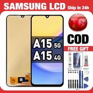 LCD SAMSUNG A15 4G A155/ A15 5G A156 Compatible For Original Glass Touch Screen Digitizer