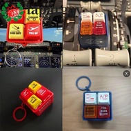 LAPARGAY EGPWS Warning Simulator, 737 Airbus Highly Simulated Pilot Keychain, Collection Aircraft Ro
