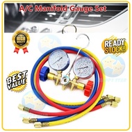 HIGH QUALITY Aircond Meter Set Manifold R410a R32 R22 R134A Air Cond Meter Gauge R12 R134 Air Condit