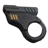 cod 3D Printed Metal Hand Spinner Effective Stress Reduction Office Desk Toys Gun Shape Fidget Ring