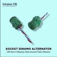 Alternator Socket Accord Cielo Maestro Crv Gen 1 Odyssey S6
