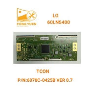 LG TV TCON BOARD 60LN5400