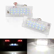 2PCS Car LED License Plate Light 12V White For BMW E81 E87 E87N E85 Z4 E86 6Series E63 E63N E64 M6 E