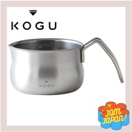 【DIRECT FROM JAPAN】KOGU Milk Pan 12cm [Made in Japan] Dishwasher Safe Direct Heat Only Easy-Pour Han