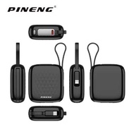 Pineng Power Bank PN833PD(10000MAH) BuiltIn Cable Fast Charging built in cable